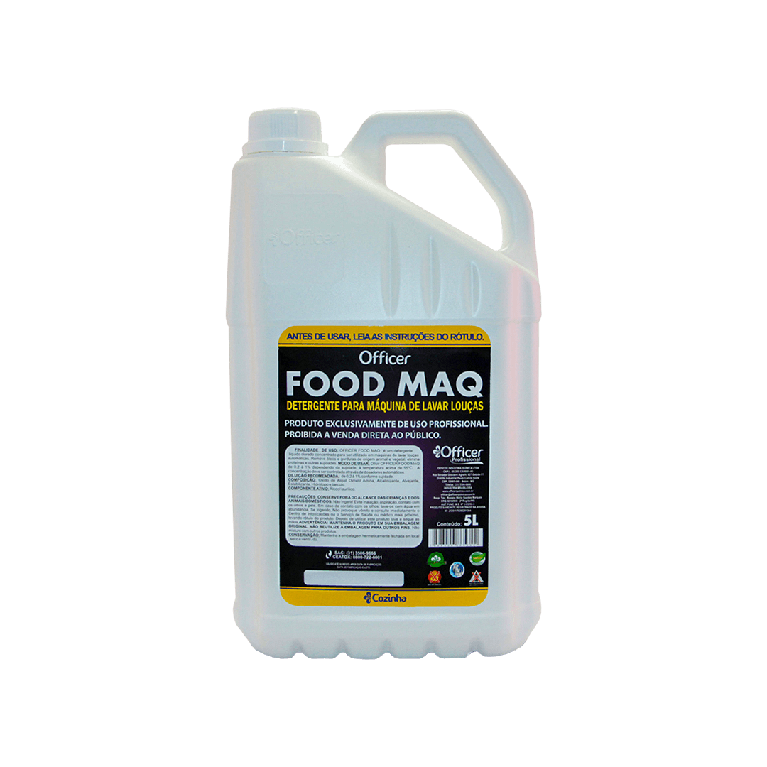 Detergente Officer Food Maq 5L